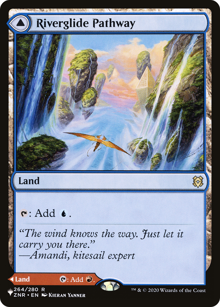 Riverglide Pathway // Lavaglide Pathway (LIST-ZNR-264) - rare