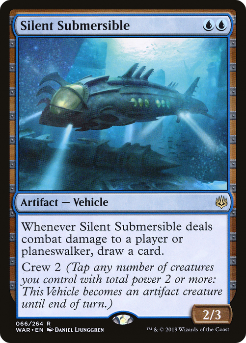 Silent Submersible (WAR-066) - rare - Foil