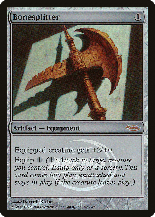 Bonesplitter (ARENA-008) - rare - Foil