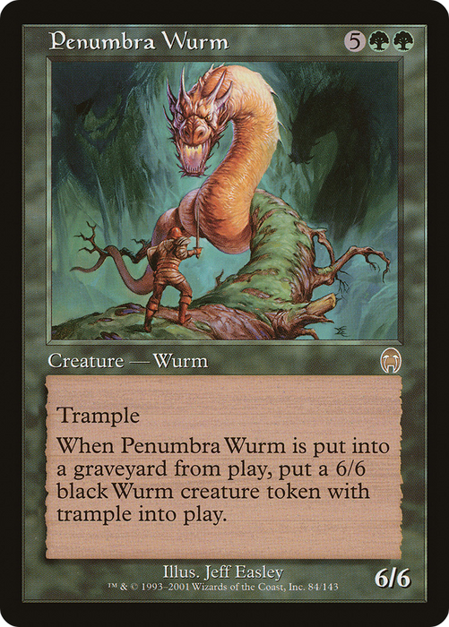 Penumbra Wurm (APC-084) - rare - Foil