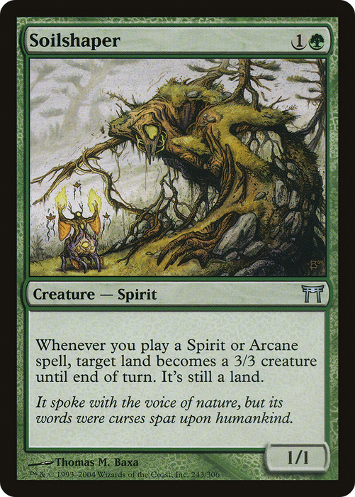 Soilshaper (CHK-243) - uncommon - Foil