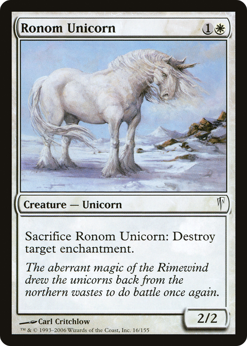 Ronom Unicorn (CSP-016) - common - Foil
