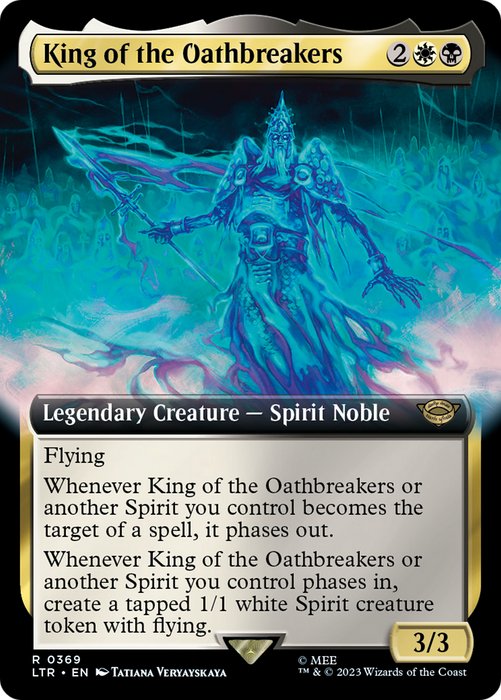 King of the Oathbreakers (LTR-369) - rare: (Extended Art)