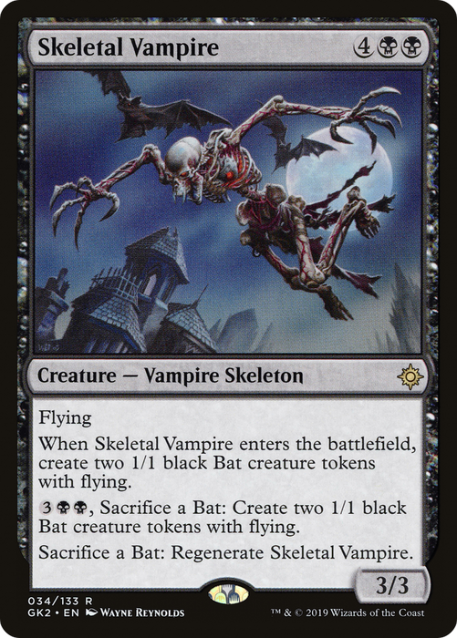 Skeletal Vampire (GK2-034) - rare