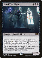 Pontiff of Blight (C14-155) - rare