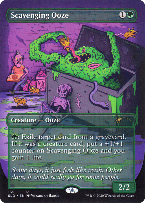 Scavenging Ooze (SLD-135) - rare (Borderless)