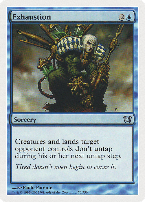 Exhaustion (9ED-076) - uncommon