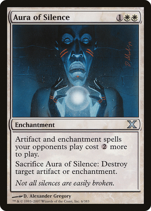 Aura of Silence (10E-006) - uncommon