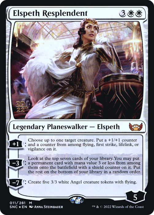 Elspeth Resplendent (PRE-11S) - mythic - Foil
