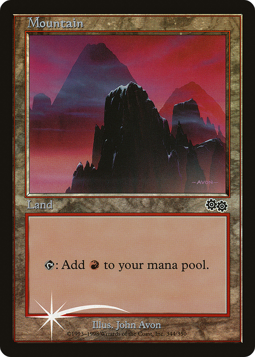 Mountain (ARENA-005) - rare - Foil