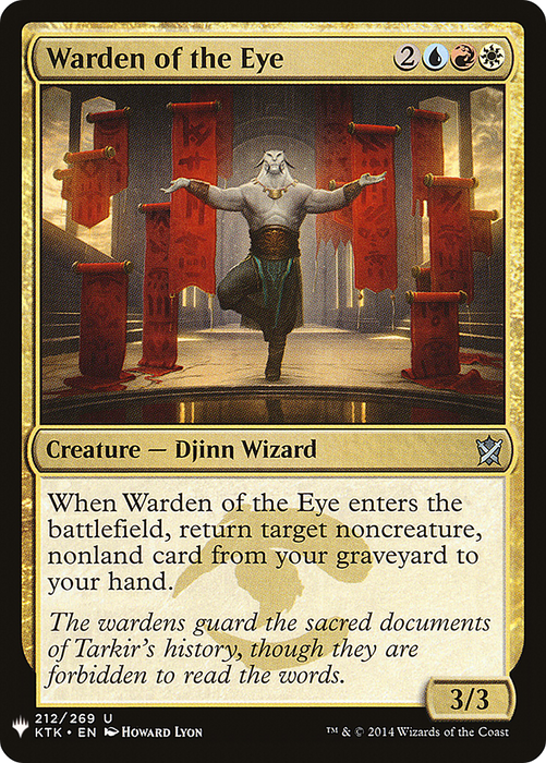 Warden of the Eye (LIST-KTK-212) - uncommon