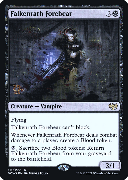 Falkenrath Forebear (PRE-111S) - rare - Foil