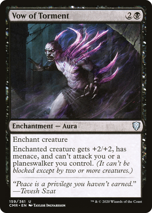 Vow of Torment (CMR-159) - uncommon