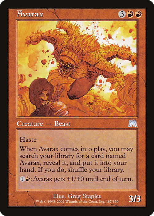Avarax (ONS-187) - uncommon - Foil