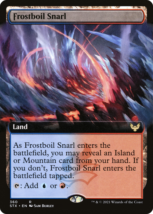 Frostboil Snarl (STX-360) - rare: (Extended Art)