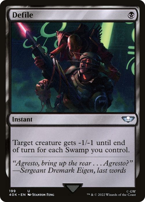 Defile (40K-199) - uncommon