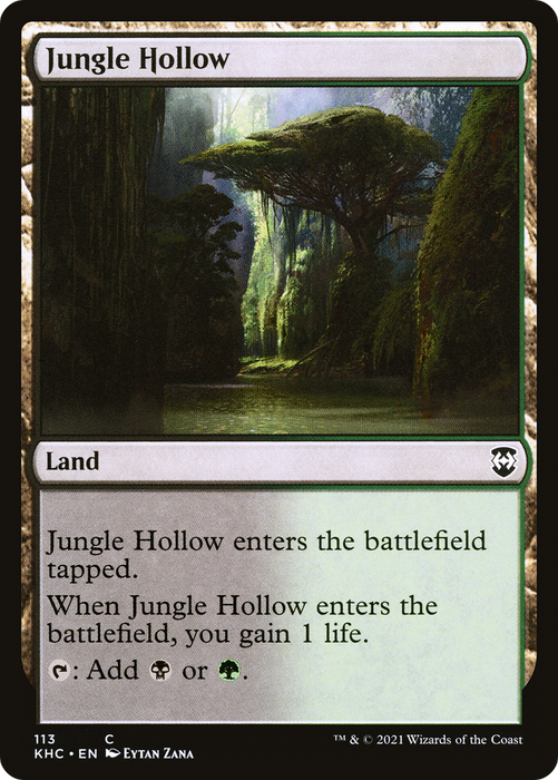 Jungle Hollow (KHC-113) - common
