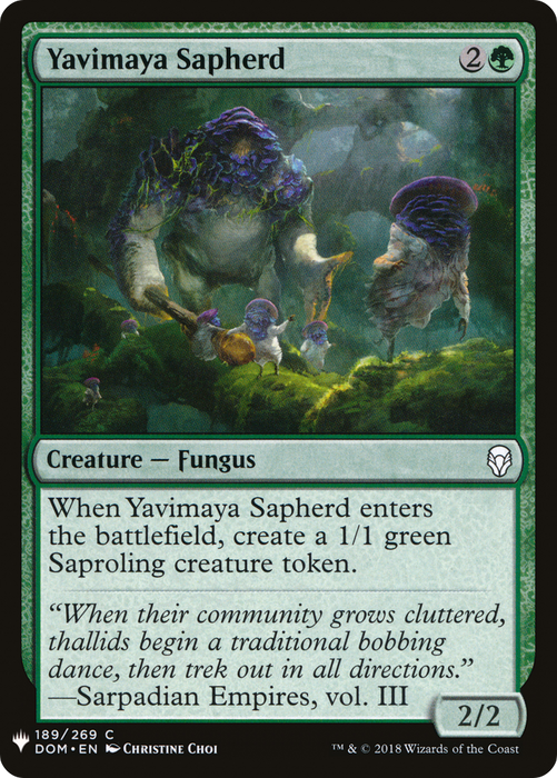 Yavimaya Sapherd (LIST-DOM-189) - common