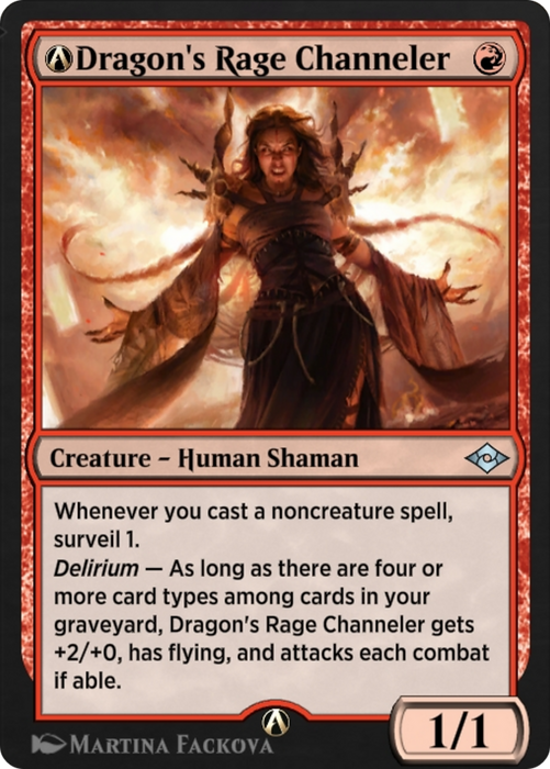 A-Dragon's Rage Channeler (MH2-A-121) - uncommon