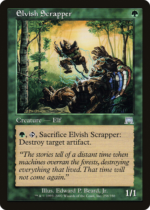 Elvish Scrapper (ONS-258) - uncommon - Foil