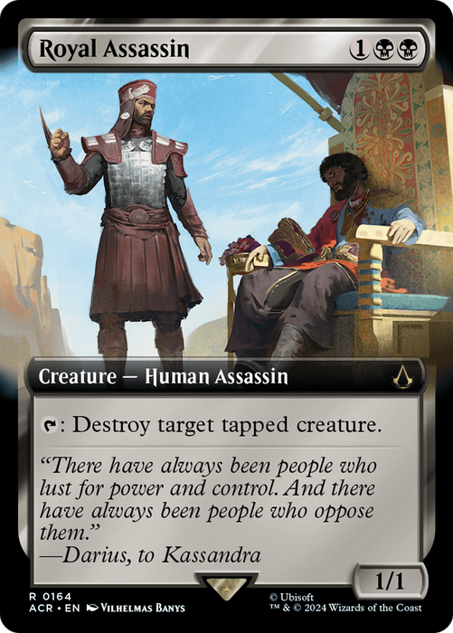 Royal Assassin (ACR-164) - rare: (Extended Art) - Foil
