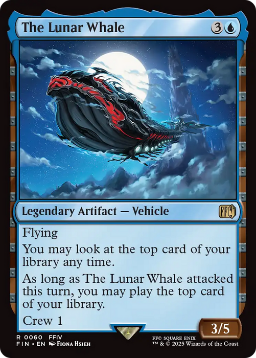 The Lunar Whale (FIN-060) - rare