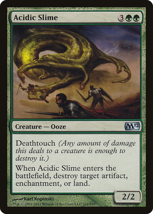 Acidic Slime (M12-161) - uncommon