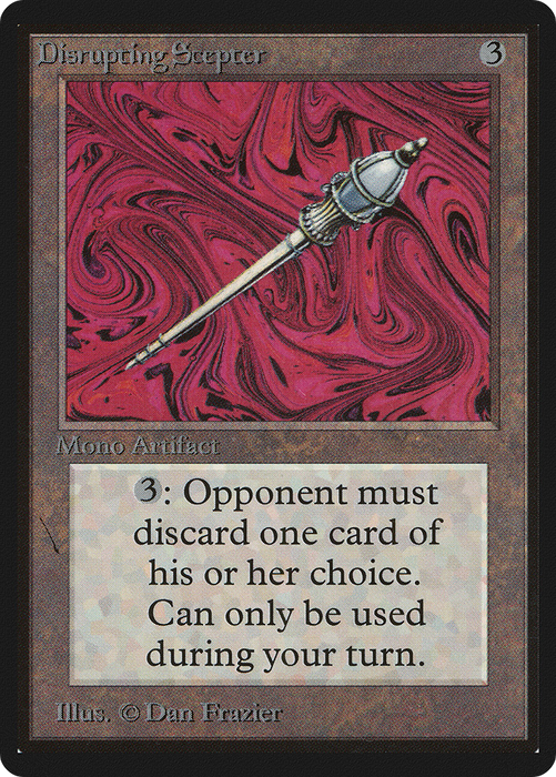 Disrupting Scepter (LEB-243) - rare