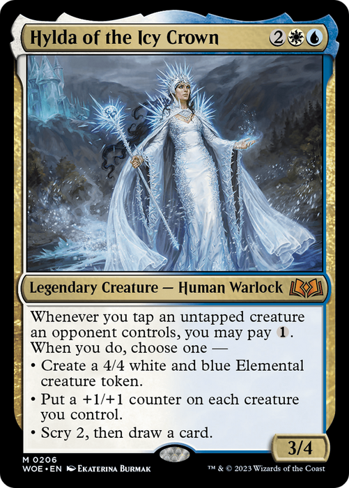Hylda of the Icy Crown (WOE-206) - mythic - Foil