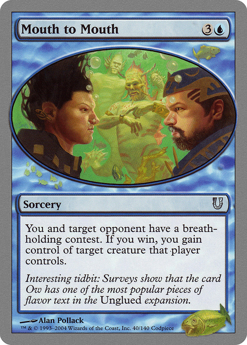 Mouth to Mouth (UNH-040) - uncommon - Foil