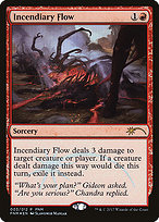 Incendiary Flow (FNM-003) - rare - Foil