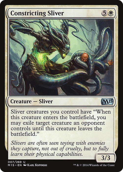 Constricting Sliver (M15-007) - uncommon