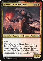 Garna, the Bloodflame (DOM-194) - uncommon - Foil