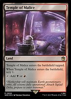 Temple of Malice (WHO-908) - rare - Foil