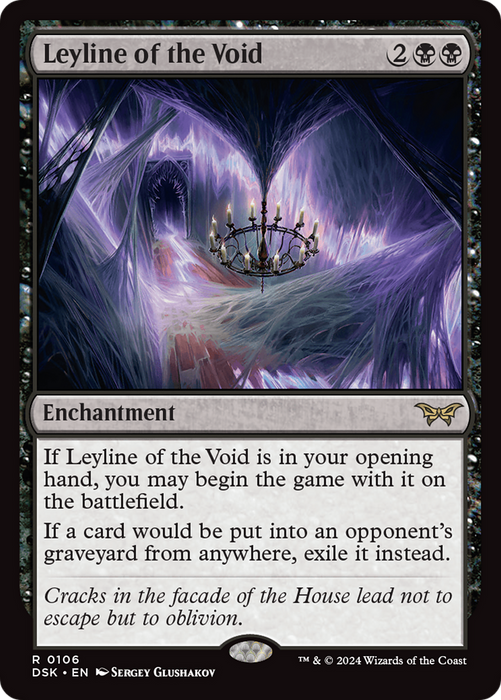Leyline of the Void (DSK-106) - rare - Foil