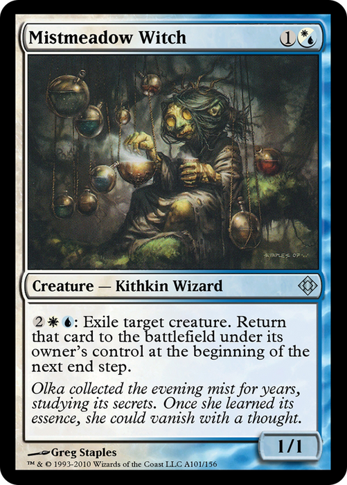 Mistmeadow Witch (TD0-A101) - uncommon