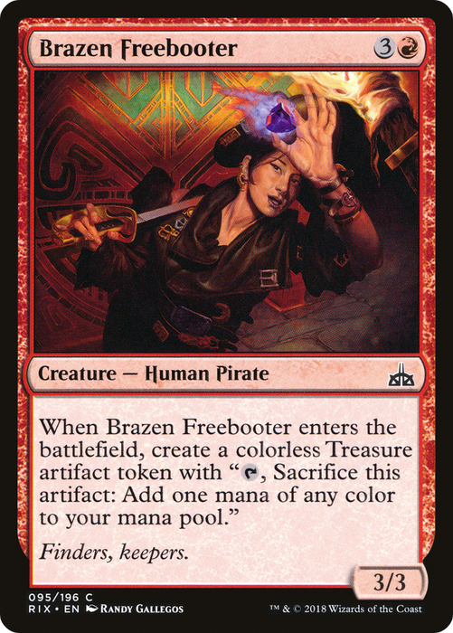 Brazen Freebooter (RIX-095) - common