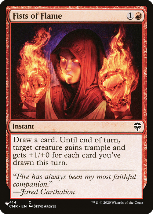 Fists of Flame (LIST-CMR-414) - common