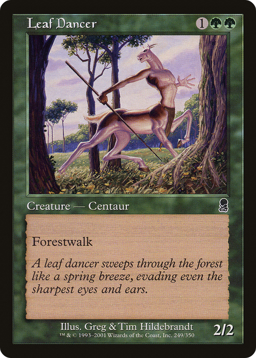 Leaf Dancer (ODY-249) - common - Foil
