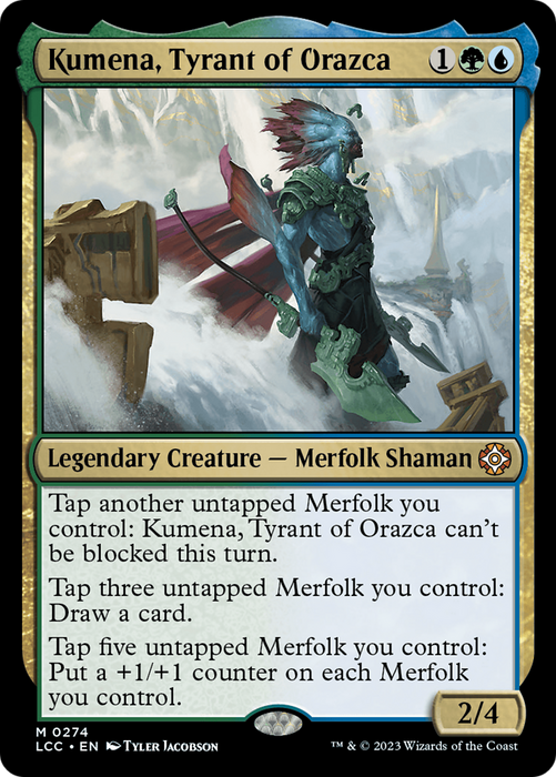 Kumena, Tyrant of Orazca (LCC-274) - mythic