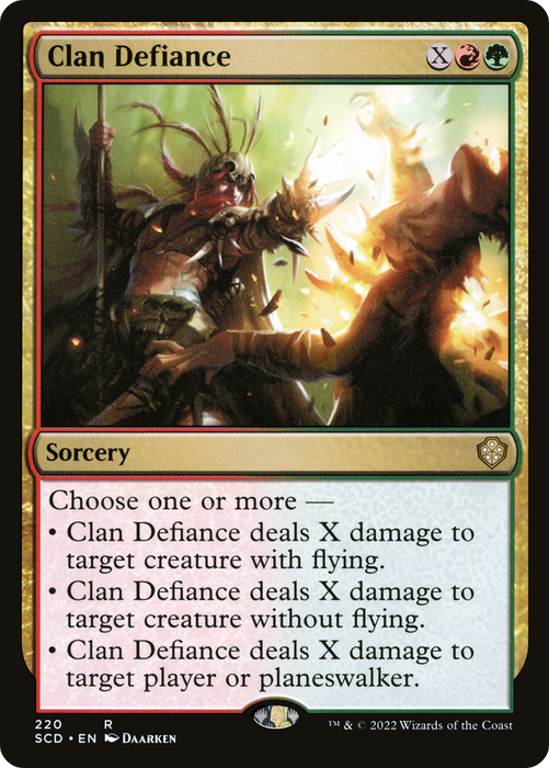 Clan Defiance (SCD-220) - rare