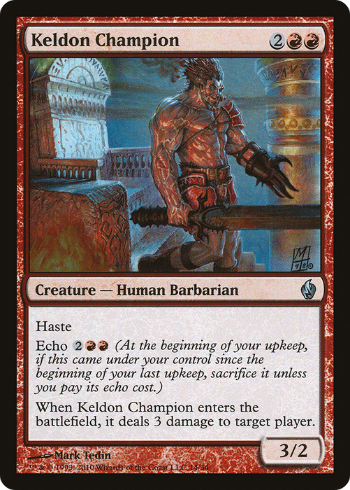 Keldon Champion (PD2-014) - uncommon - Foil