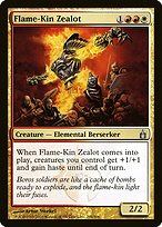 Flame-Kin Zealot (RAV-206) - uncommon - Foil