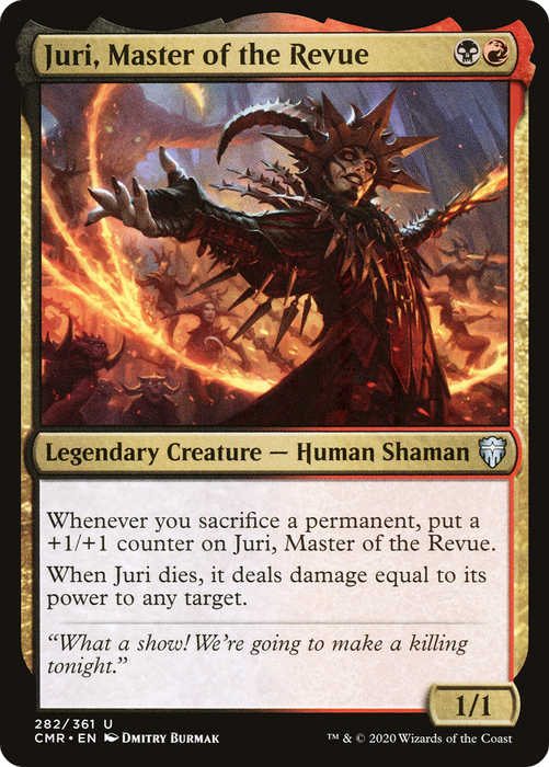 Juri, Master of the Revue (CMR-282) - uncommon - Foil