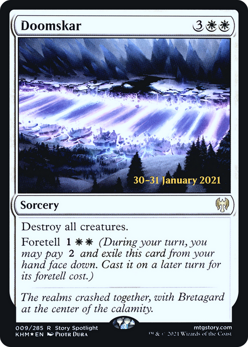 Doomskar (PRE-09S) - rare - Foil