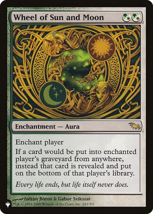 Wheel of Sun and Moon (LIST-SHM-243) - rare
