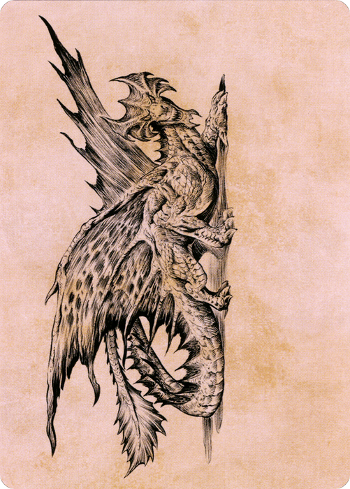 Ancient Brass Dragon // Ancient Brass Dragon (ACLB-049) - common (Borderless)