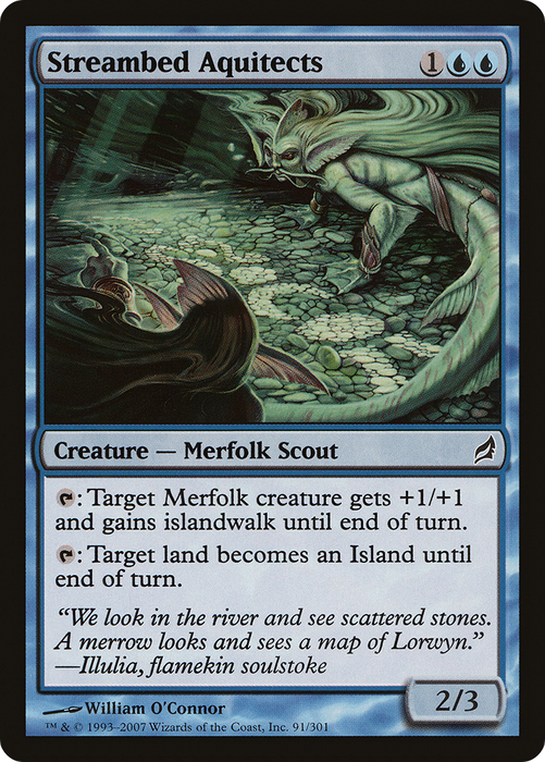 Streambed Aquitects (LRW-091) - common - Foil