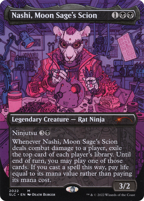 Nashi, Moon Sage's Scion (SLC-2022) - mythic (Borderless)