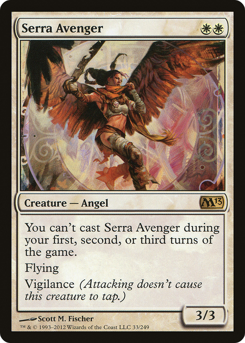 Serra Avenger (M13-033) - rare - Foil
